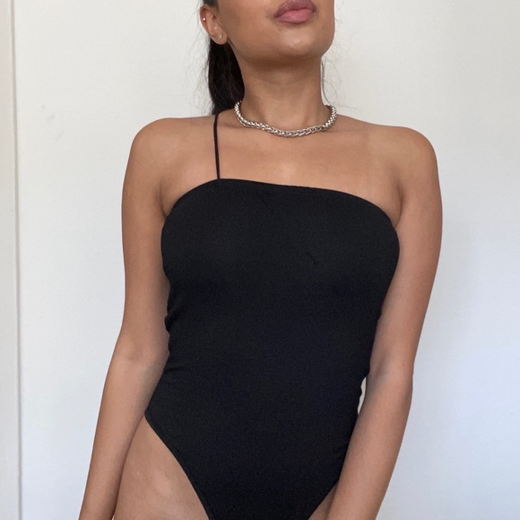 NWT Trendy Black  Bodysuit - Picture 3 of 8